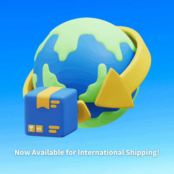 Now Available for International Shipping!