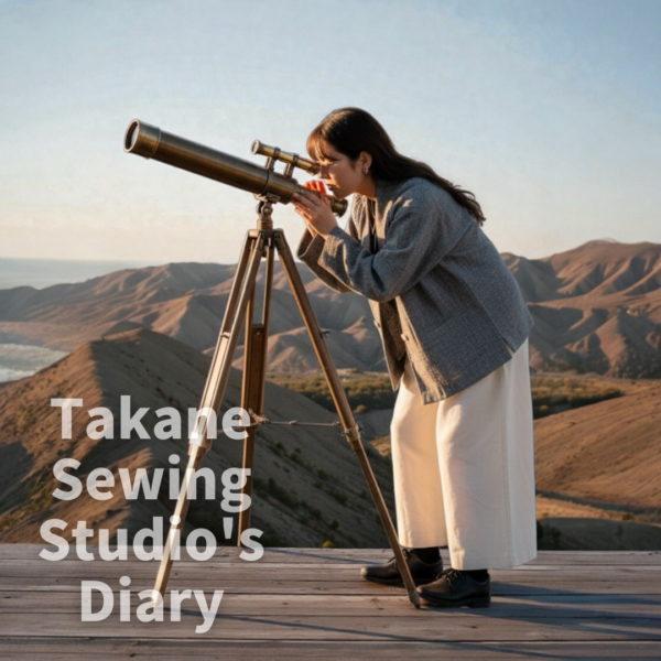 主人が、ノコギリを持ち出しました。何かします。