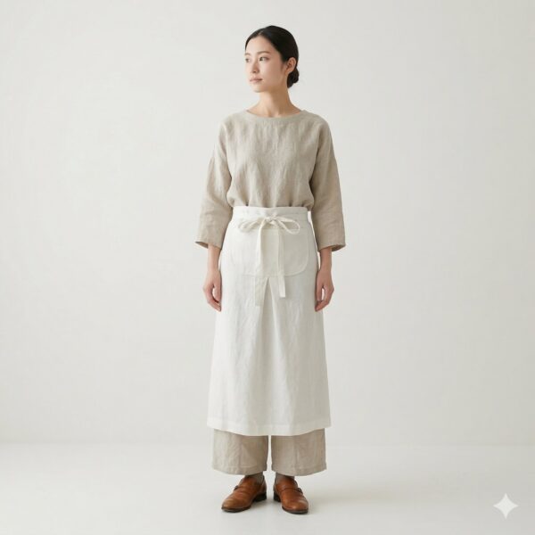 「私が作りたい 20の とっておき」きちんとお仕事。素敵にお仕事。テキパキエプロン。