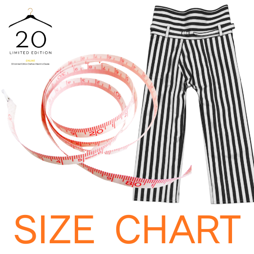 「私が作りたい 20の とっておき」全商品のサイズ寸法が出ました！